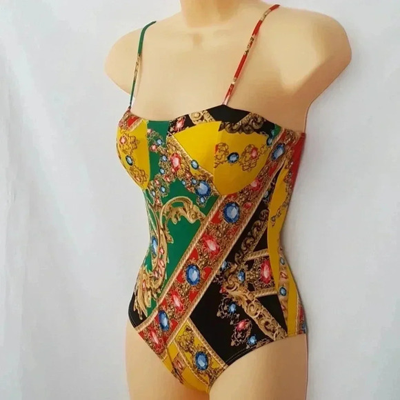 NWT Fashion Nova Floral bodysuit size small - Picture 2 of 7